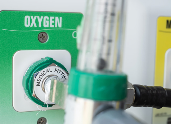Oxygen component cleaning