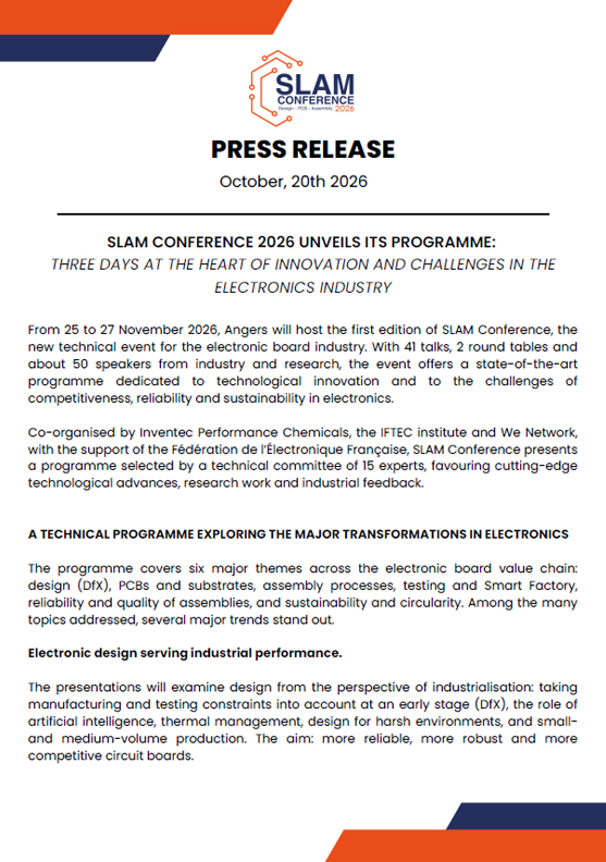 SLAM Conference 2026: Three Days of Innovation in Electronics